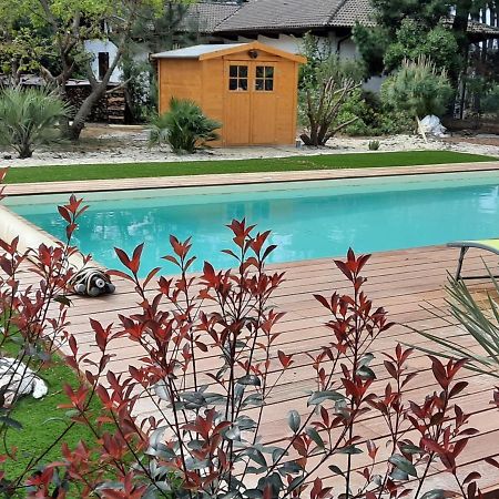 Grande Maison Landaise Avec Piscine Privee, Proche Plage, Pour 8 Personnes A Biscarrosse - Fr-1-319-398 Exterior photo